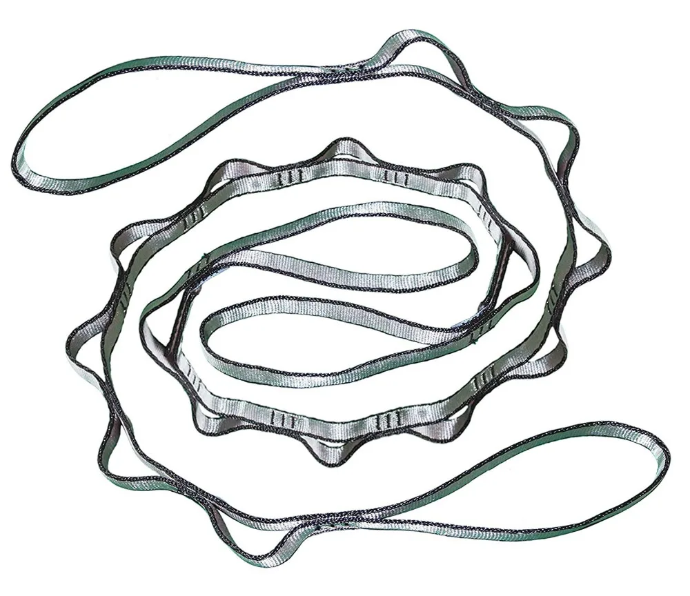 

1 Pair Yoga Stretch Belts Yoga Daisy Chain Yoga Hammock Aerial Swing Sling Strap Stretching Outdoor Camping Extension Rope