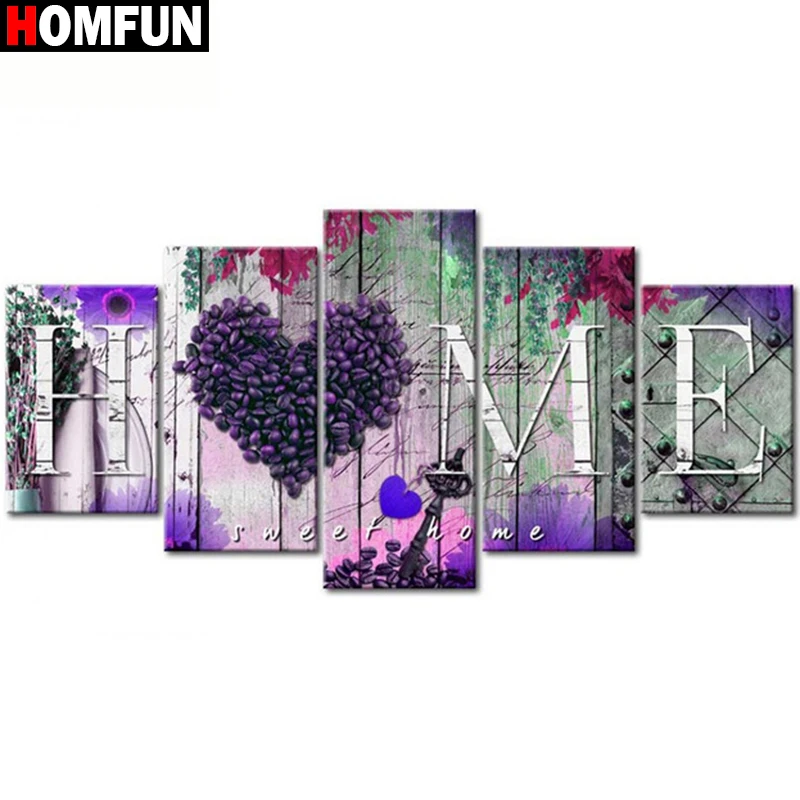 Набор для алмазной живописи HOMFUN картина Дом сладкий дом набор картин сделай сам