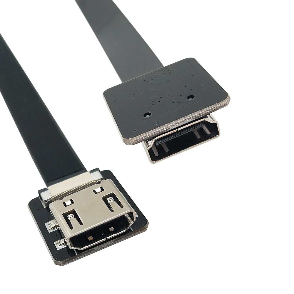 Danspeed черный FPV системы HDMI Тип женщина к Женский HDTV Гибкие печатные платы кабель 20