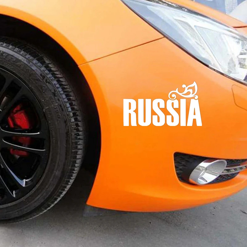 CS-1121#24*14см наклейки на авто Russia водонепроницаемые машину наклейка для