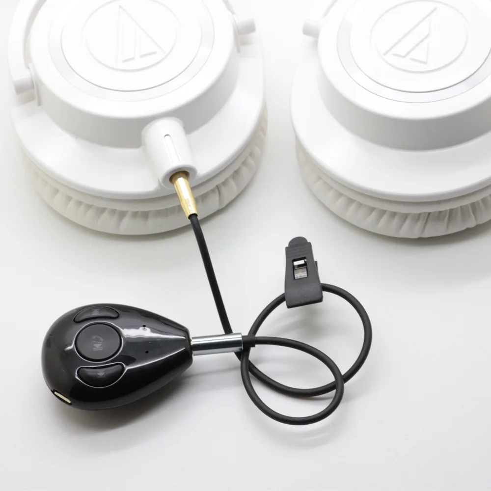 Poyatu Bluetooth адаптер приемник для Audio-Technica ATH-M50x ATH-M40x наушники беспроводной кабель обновления для Iphone 7 samsung
