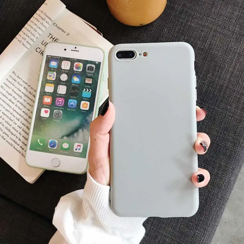 Чехол Boucho fashion Seven Candy для iphone XS MAX XR X 5 силиконовый чехол 8 6S 6 7 plus мягкий | Мобильные