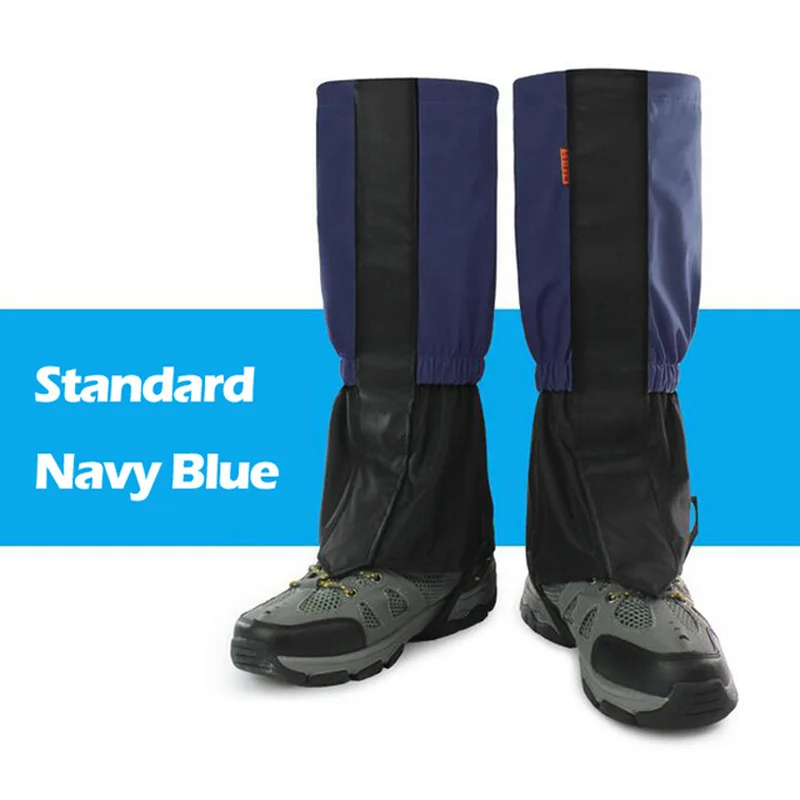 Standard Navy Blue JACKSHIBO Многоразовые водонепроницаемые леггинсы Чехлы против пустыни для мужчин и женщин и детей Гетры Сапоги зимние Чехлы обувь аксессуары - Цвет: Standard Navy Blue