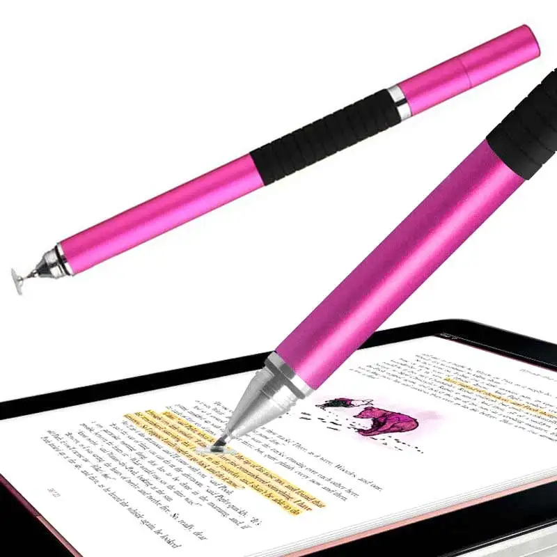 Новый 2 в 1 стилус шариковая ручка металлическая емкостная Шариковая для