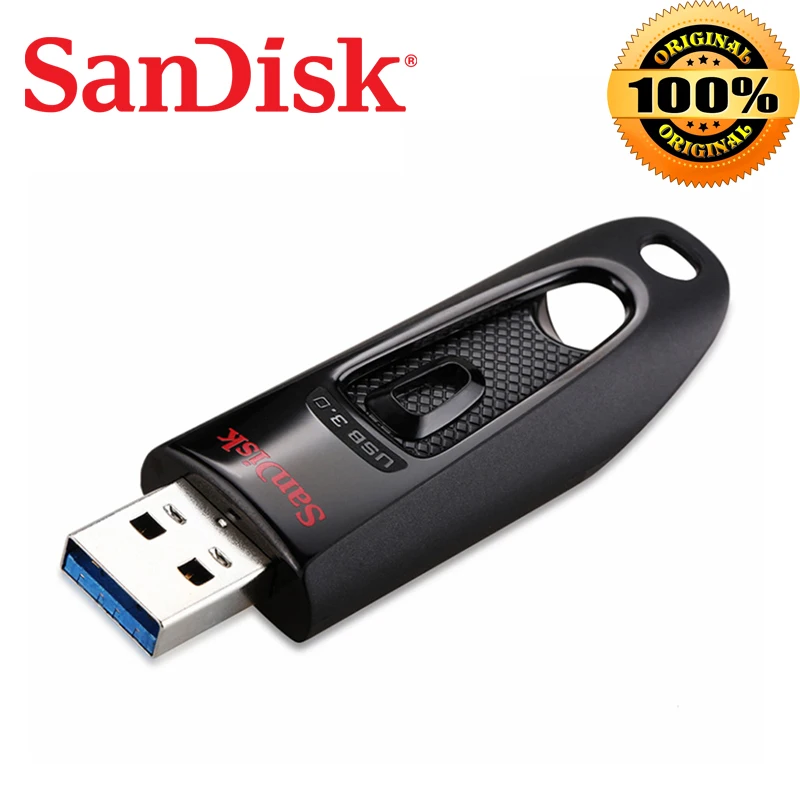Оригинальный флеш накопитель SanDisk CZ48 USB Mini Stick 64 Гб 128 ГБ 256 3 0 8 16 32 карта памяти