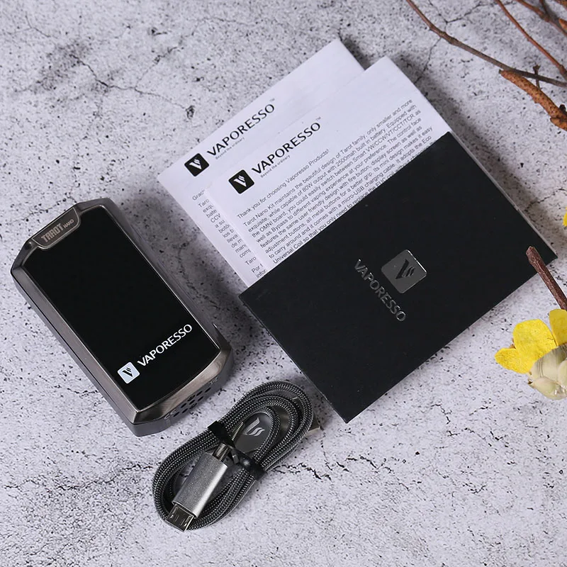 Оригинальный Vaporesso Таро нано мод электронная сигарета vape моды встроенный