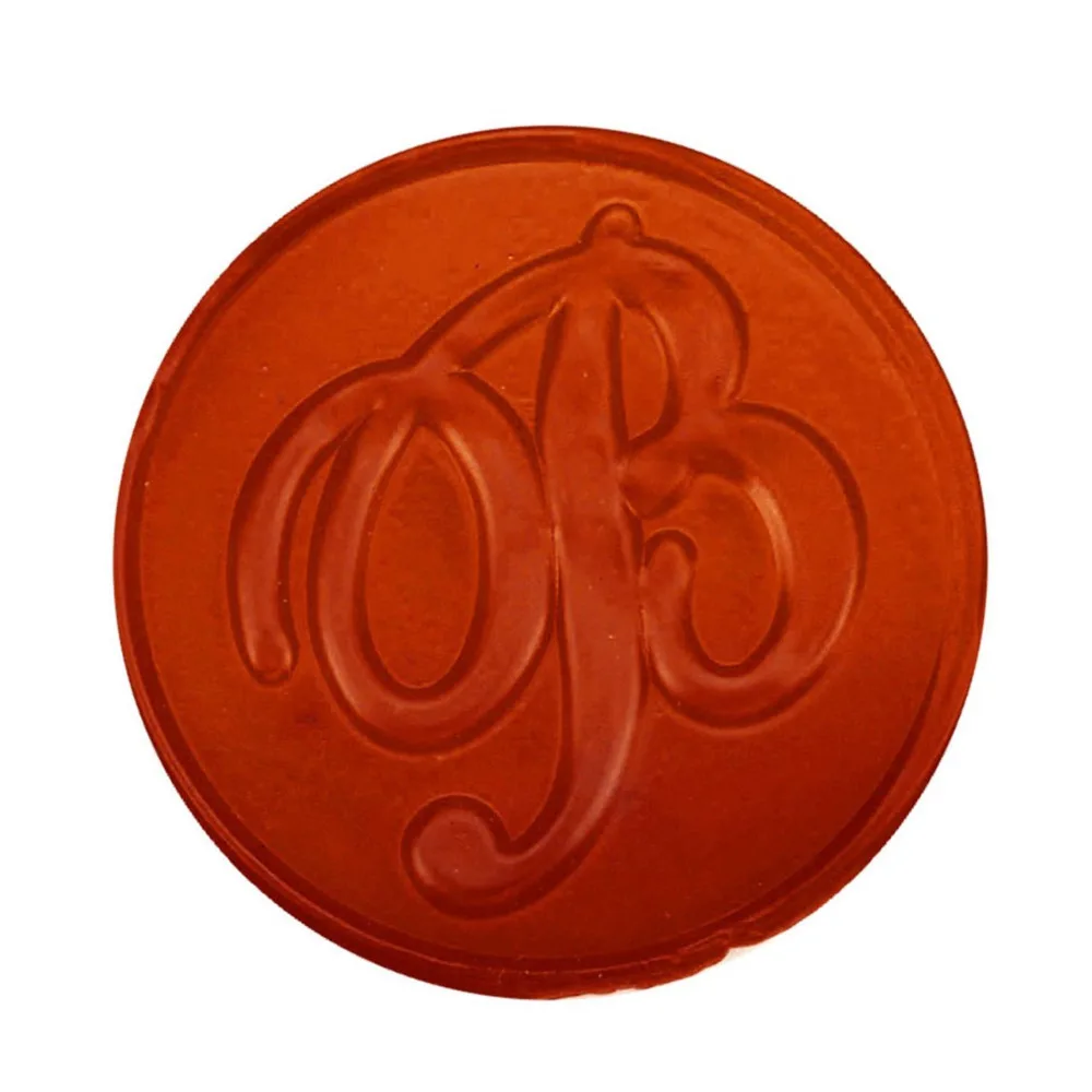 Винтаж Ретро латунь голова деревянная ручка буквы алфавита начальной Воск