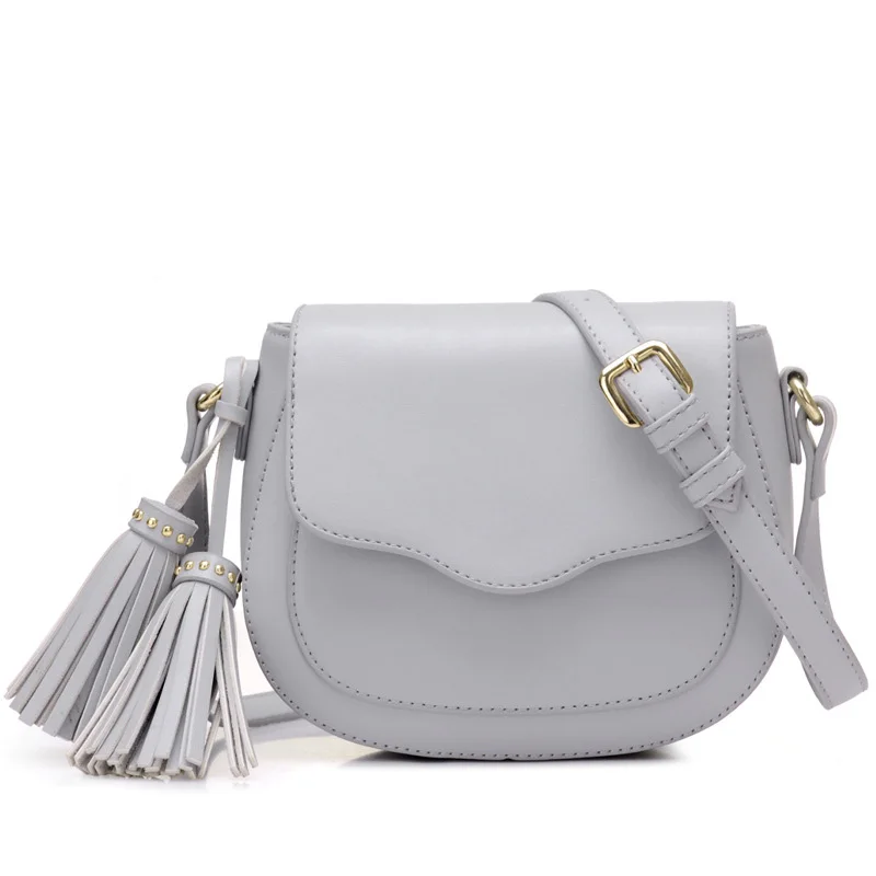 Новинка 2018 женская сумка через плечо винтажная модная однотонная маленькая из