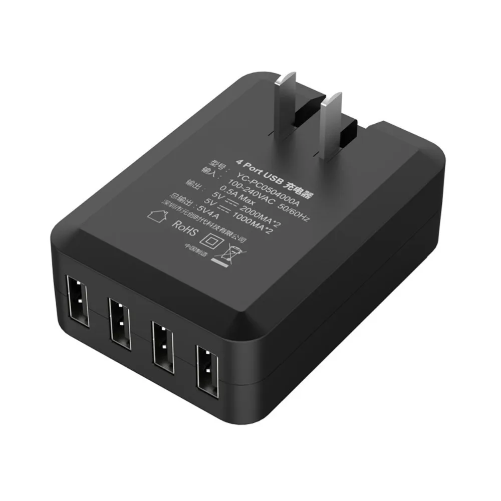 Дорожное зарядное устройство ORICO с 4 USB портами макс. 5 в а|Зарядные устройства для