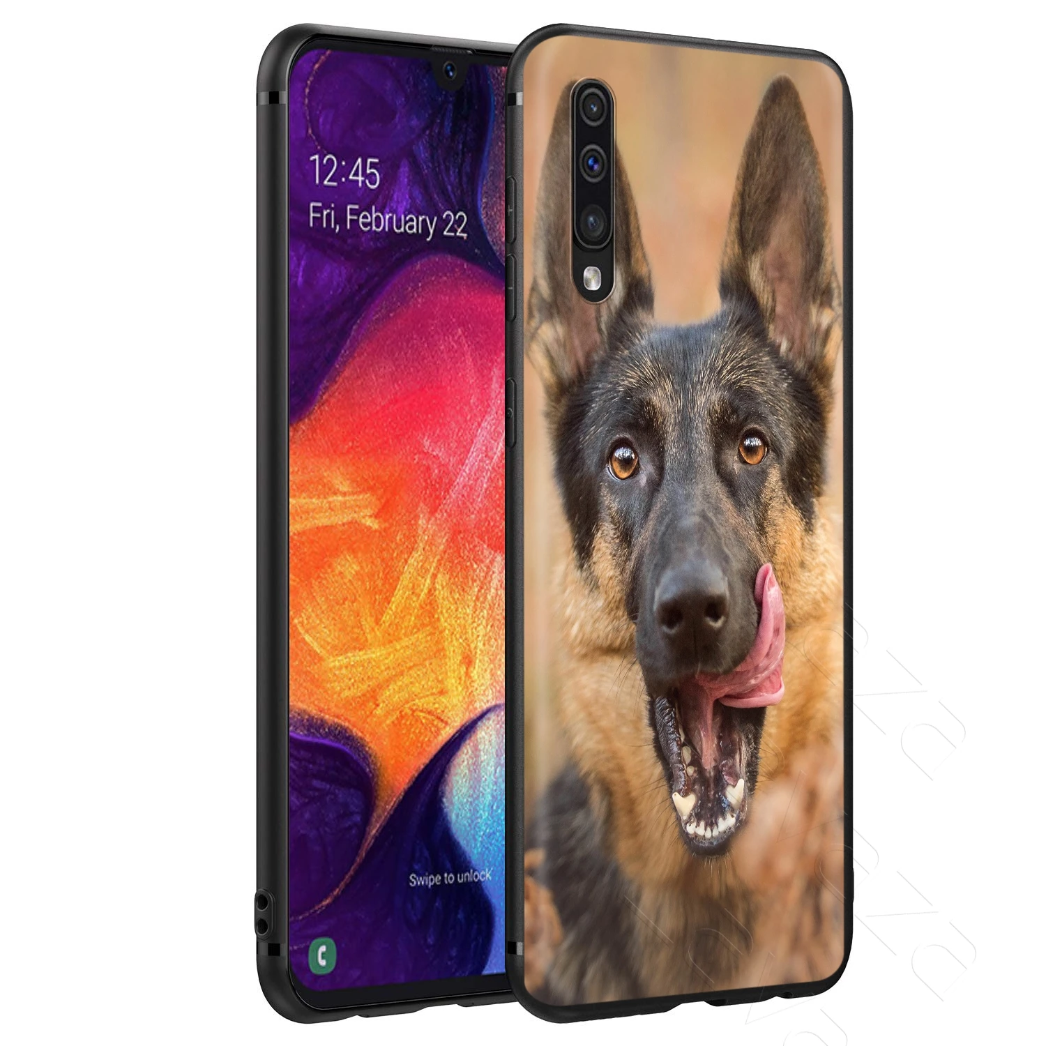 Lavaza немецкой овчарки чехол для Samsung Галактики S6 S7 край J6 S8 S9 S10 плюс A3 A5 A6 A7 A8 A9 Note 8 9 |
