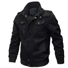 Мужская куртка-бомбер в стиле милитари, осенняя хлопковая верхняя одежда, повседневная армейская мужская куртка-карго, M-6XL, Прямая поставка, MY009
