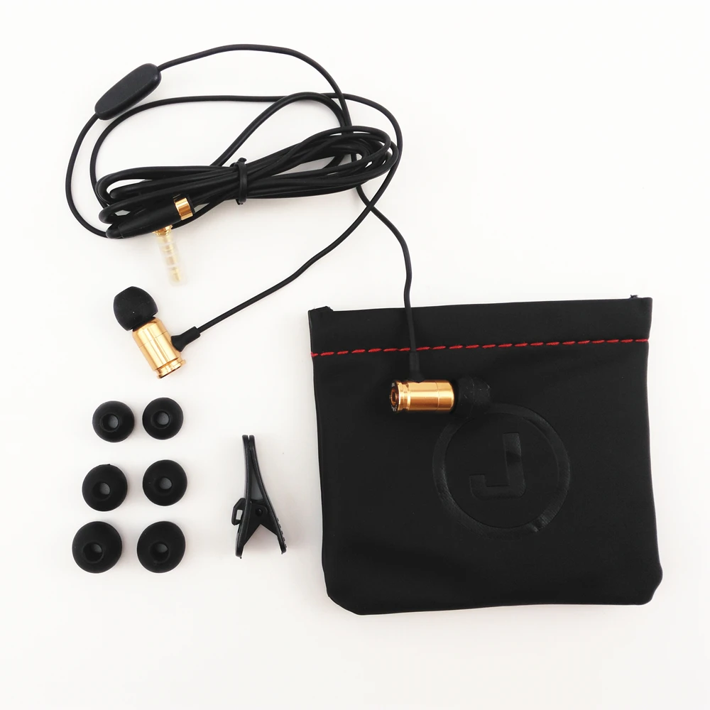 

Original JBMMJ MJ007 In Ear Earphone Bullet Designed Heavy Metal In-Ear Headset fone de ouvido Auriculares with Microphone