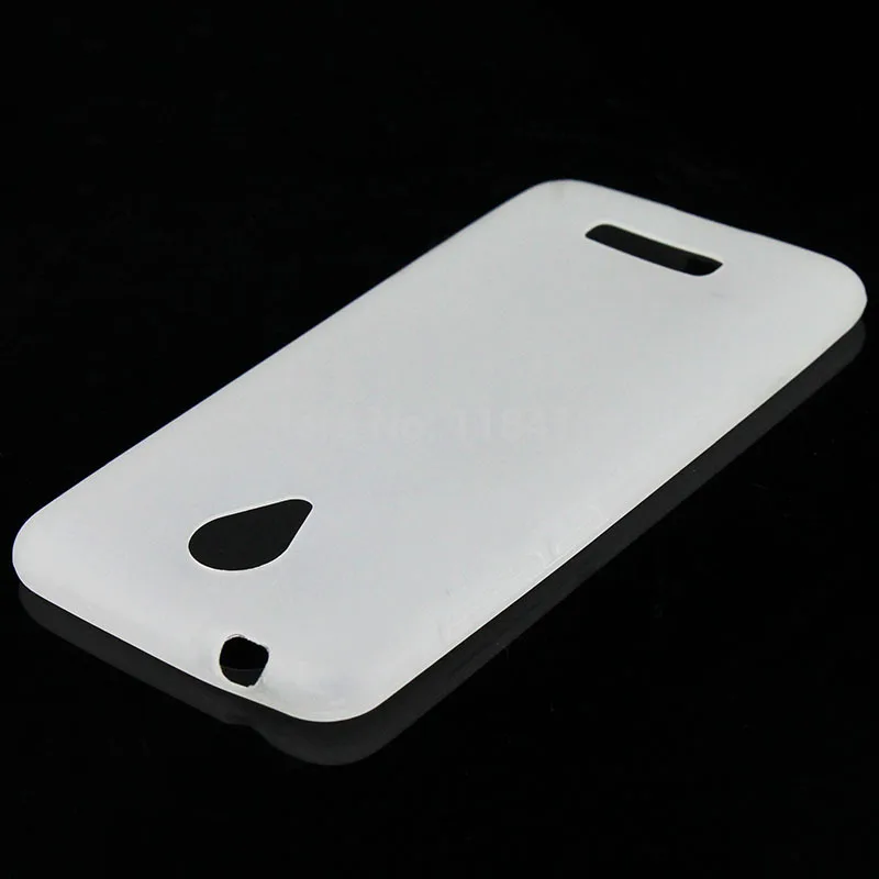 TPU Case for Micromax Canvas Spark Q380 4.7 inch White Frosted Pudding Noctilucence Soft Skin Fit Durable Back Cover |