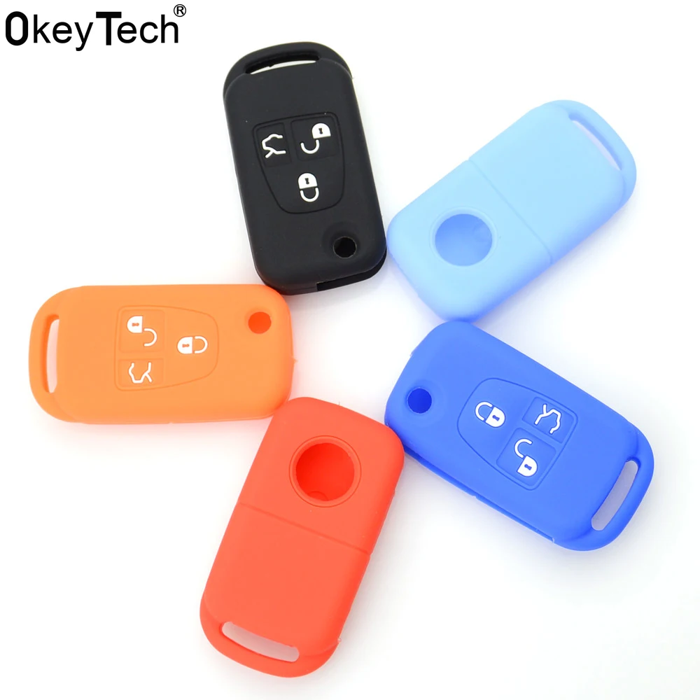 OkeyTech высококачественный сменный силиконовый резиновый чехол для автомобильного