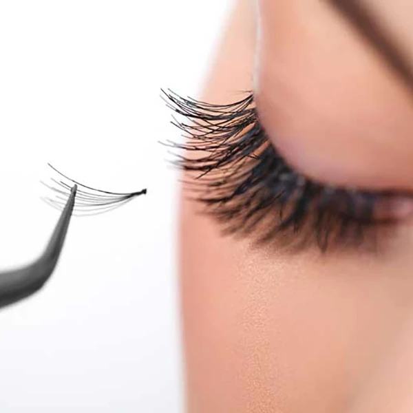 Eyemix синтетические ресницы длинные черные и толстые наращивание ресниц 0 07