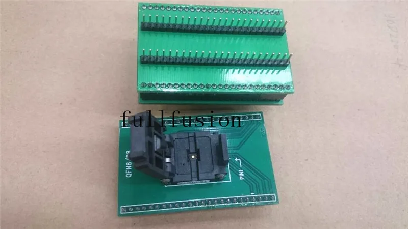 Фонарь ожога в разъеме 08QN65T33030 QFN8P 0 65 мм шаг 3x3 тестовая розетка DFN8 IC|Промышленные