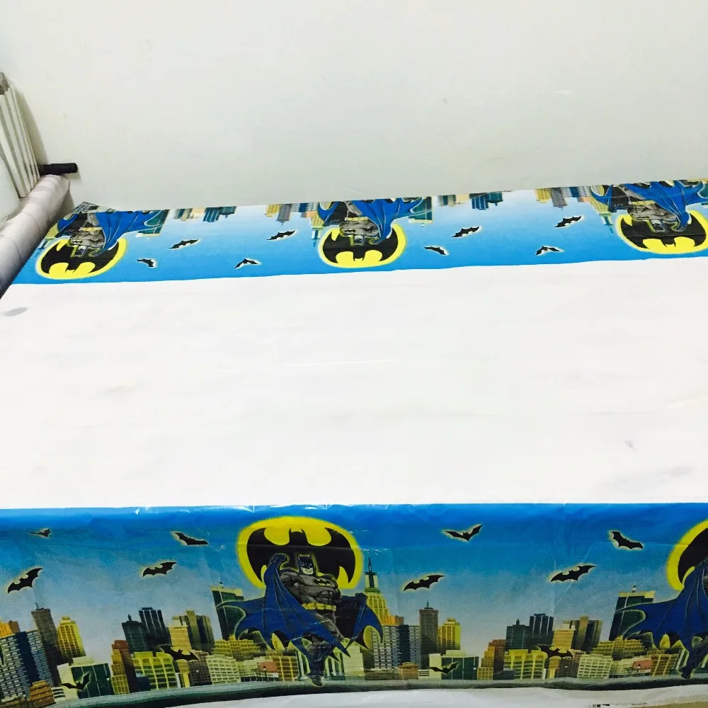 1 шт./лот Детские скатерти с Бэтменом для дня рождения вечеринок днем Бэтменом|party