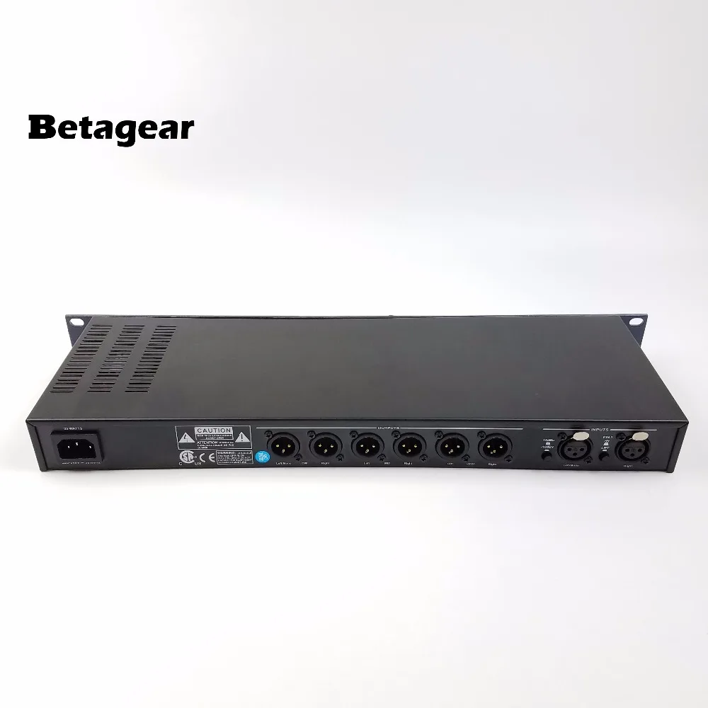Система управления громкоговорителем Betagear Drive Rack PA с 2 входами и 6