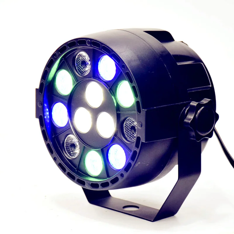 LED Par Light 12x3W RGBW Stage DMX512 Dmx Controller Spotlight for disco DJ projector machine Party Decoration Lamp | Лампы и
