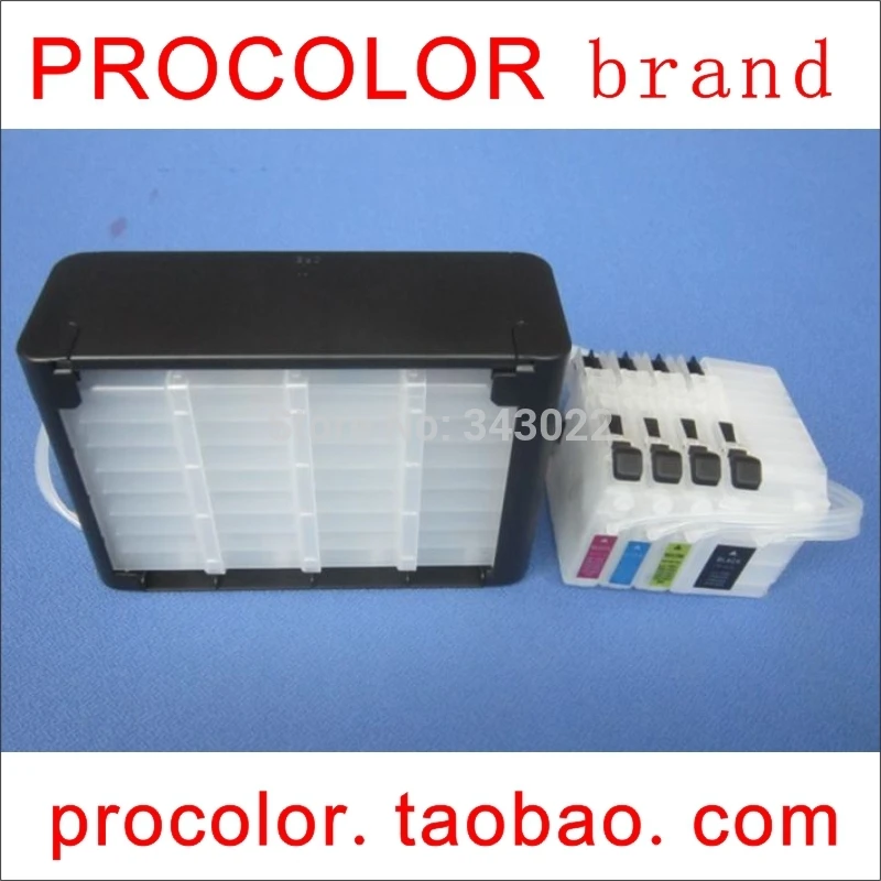 PROCOLOR Система непрерывной подачи чернил СНПЧ LC539XL BK/LC535XL C M Y для BROTHER DCP J100/DCPJ100/DCP