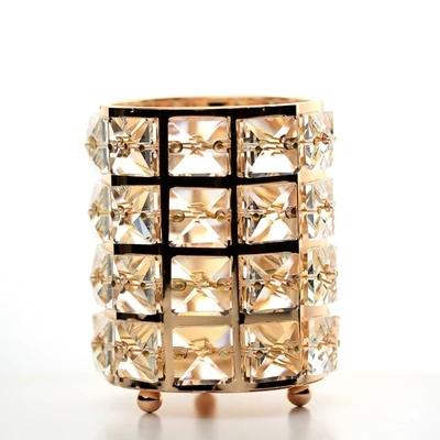 Европейская металлическая коробка для хранения кистей макияжа карандаш бровей