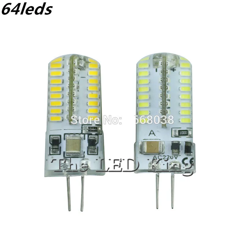 G4 светодиодный 12В 5 Вт 9 AC/DC Светодиодный светильник лампы 3014 2835SMD 24 48 360 Угол луча