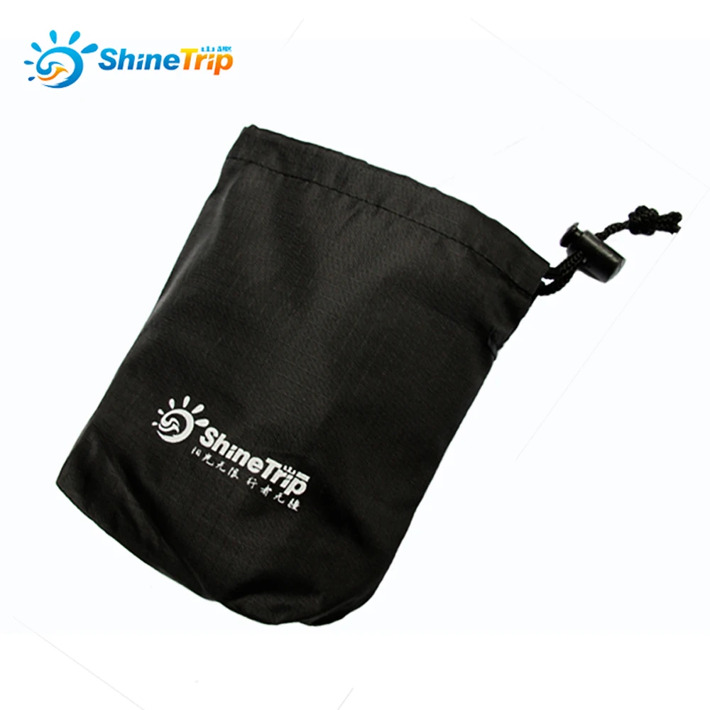 4 шт. Уличное оборудование ShineTrip сумка для получения мусора пуговица веревка