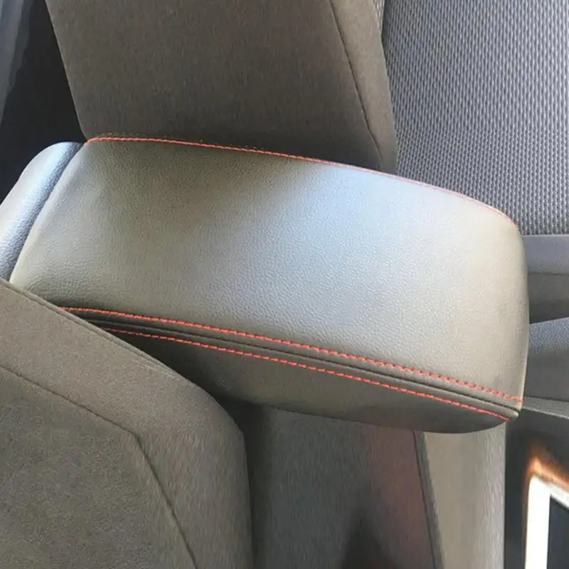 Авто верхняя поддержка из искусственной кожи подушка накладка Подлокотник Крышка Для- Tiguan MK2