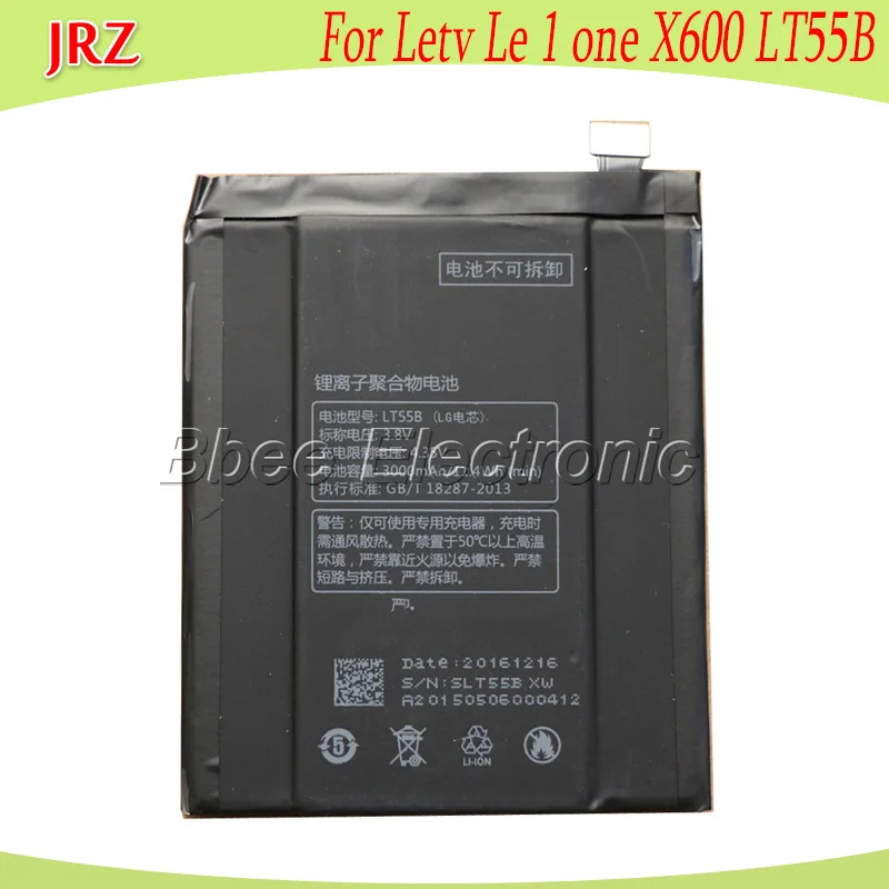 

3000mAh For Letv Le 1 one X600 Battery LT55B High Quality Mobile Phone Replacement Backup Battera