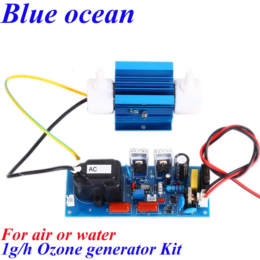 BO-2201QNAOS FREE SHIPPING Wholesale AC200V-AC240V/AC100V-AC120V Adjustable 1g/h ozonizer aquarium water disinfection aeration | Бытовая