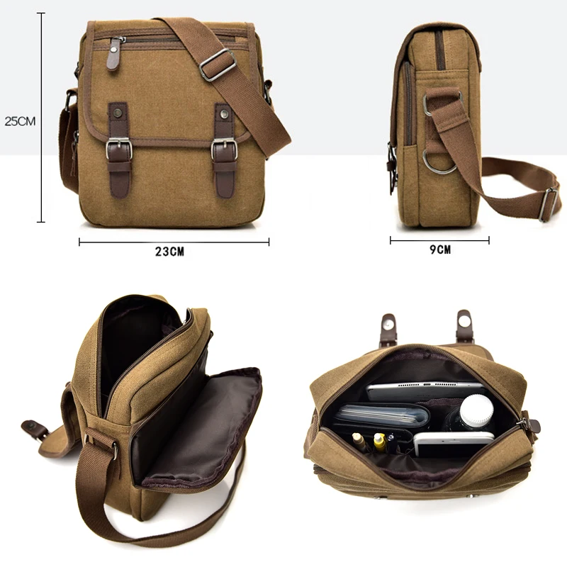 2019 Повседневное сумки на ремне Холст Для мужчин Бизнес сумка для путешествий