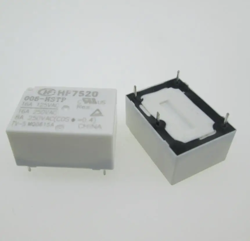 Новое реле HF7520-005-HSTP HF7520 005-HSTP HF7520005HSTP HF7520-005HSTP 005HSTP 5V 5VDC DC5V 16A 250VAC DIP4 20 шт./лот