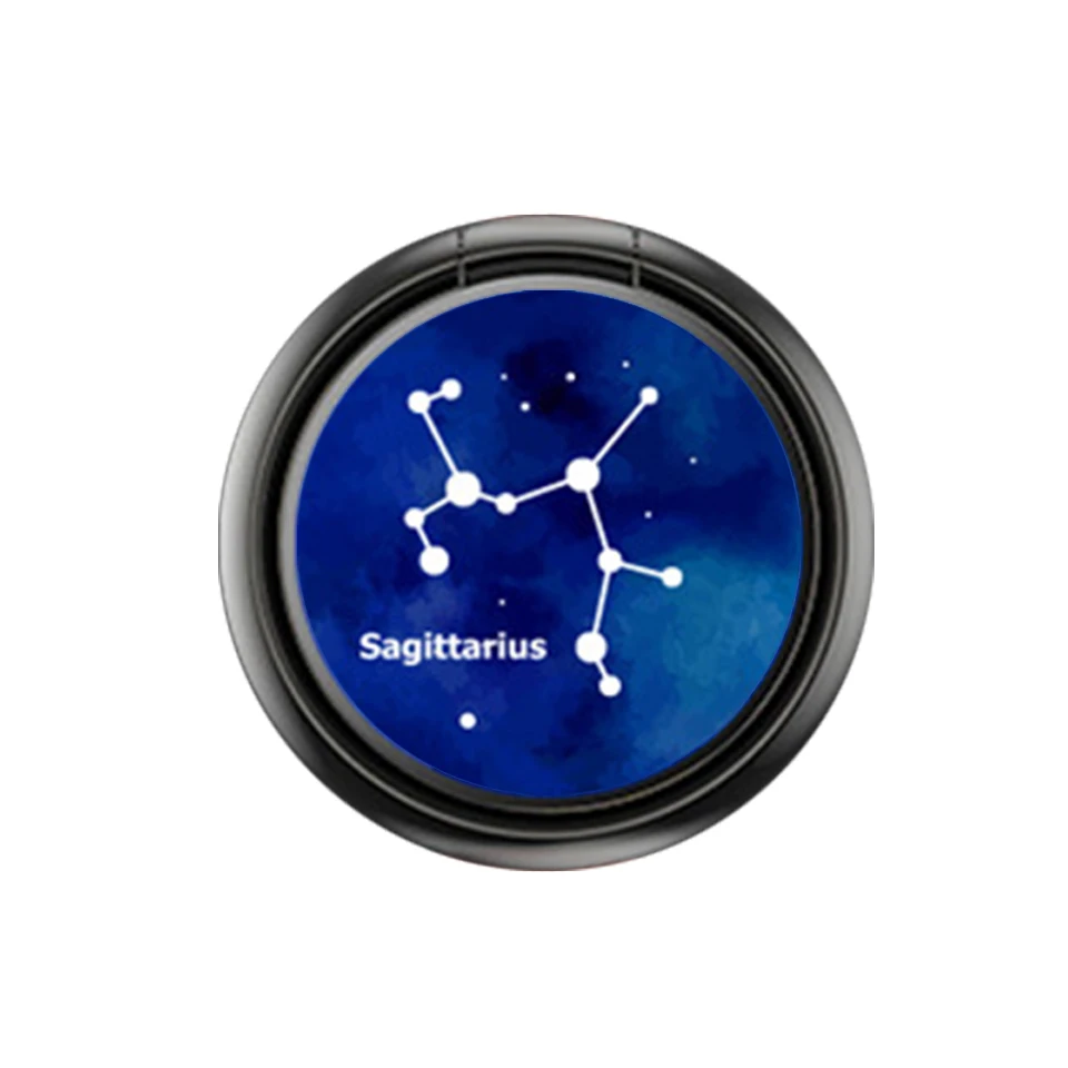 Sagittarius Venroii металлическое кольцо-держатель для iPhone XR X 8 7 Plus Магнитный Автомобильный держатель для телефона Подставка на 360 градусов для samsung Xiaomi кронштейн - Цвет: Sagittarius