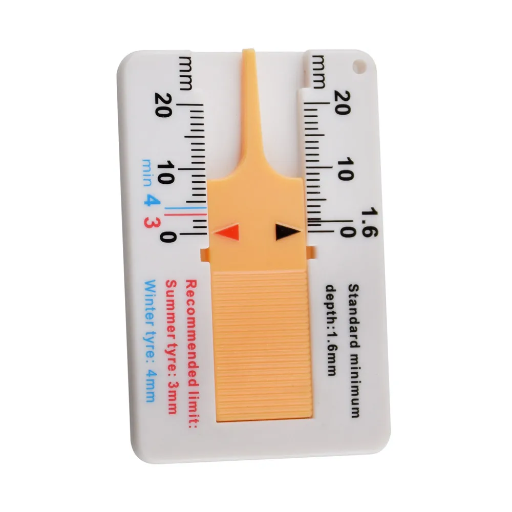 

Auto Tyre Tread Depth Gauge Caliper Car Motorcycle Caravan Trailer Wheel Measure Car-styling Repair Tool #30