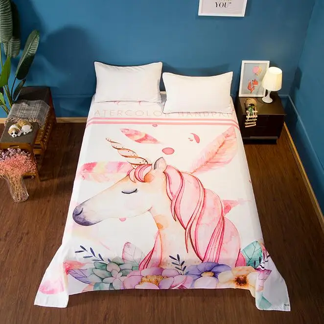 10 Kawaii Bed Sheets Japanese Anime Chibi Maruko Umaru Chan Cat Chinese Characters Printed Dorm Textile Twin Full Queen King Size - Цвет: 10