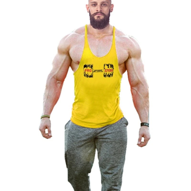 2018 New Body Builder Brand Vest Bodybuilding MMA Clothing and Fitness Men's Undershirts Tops T-Shirts sportswear | Мужская одежда