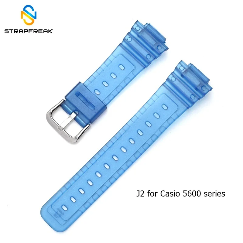 Силиконовый ремешок для часов для объектива с оптическими зумом Casio 9052/5600/6900 серии резинок Для мужчин спортивные дайвинг ремень для объектива с оптическими зумом Casio наручные часы Красочные пояса