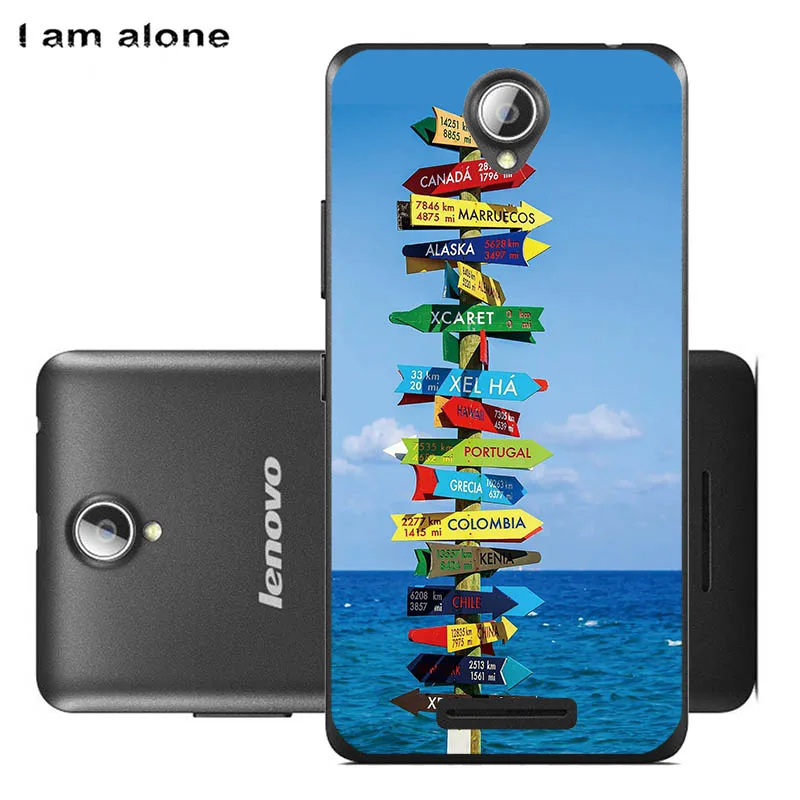 Чехлы для телефонов I am alone для lenovo A5000, 5,0 дюймов, мягкий ТПУ мобильный Модный Цветной милый чехол для lenovo A 5000 - Цвет: PC S66