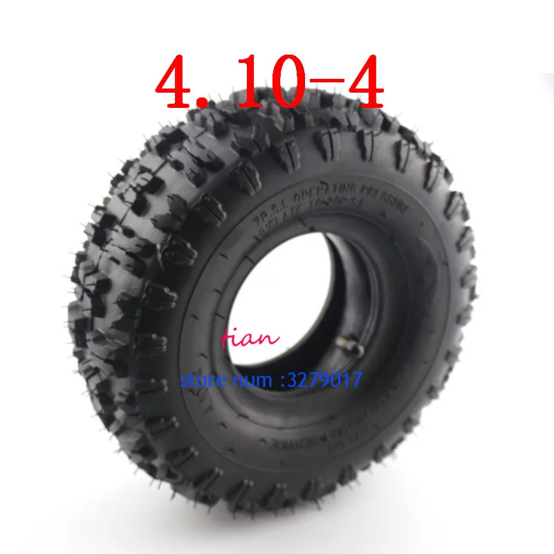 Супер качество 4,10/3,50-4 410/350-4 trye внутренняя шина ATV Quad Go Kart 47cc 49cc 4,10-4 3,50-4 шина внутренняя труба подходит для всех моделей 4"