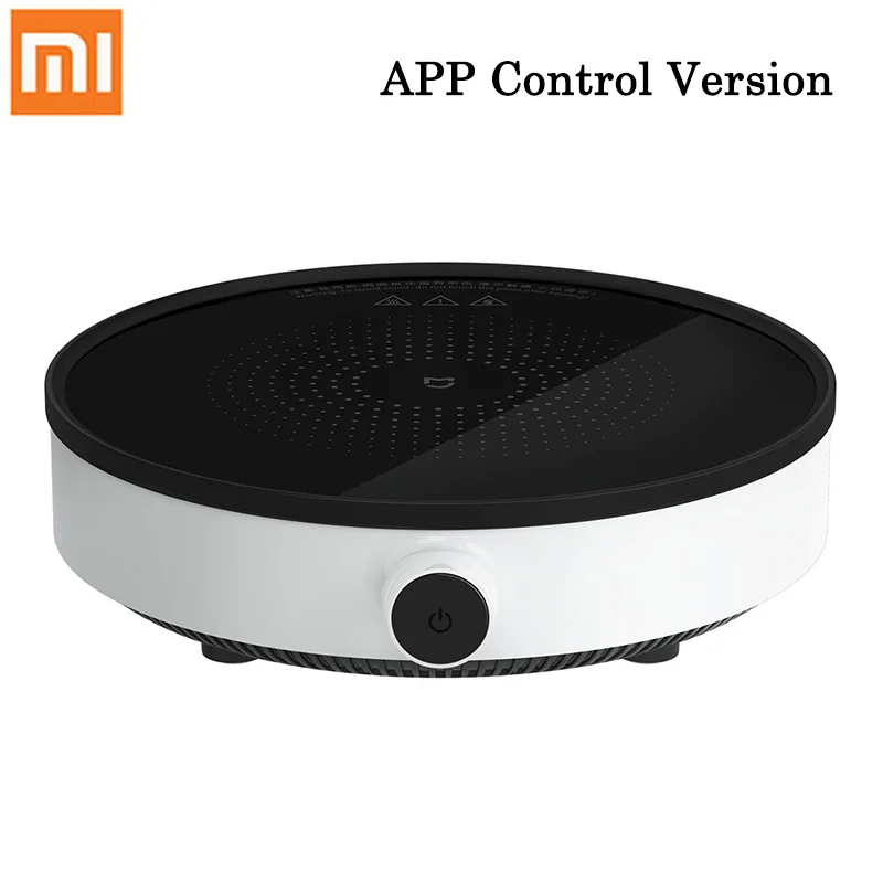 Индукционная плита Xiaomi Mijia DCL01CM с точным контролем нагрева, кухонная посуда, электрическая плитка, варочная панель из нержавеющей стали, горячий горшок - Цвет: App Control Version