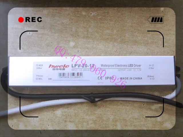 

[JIYUAN] Водонепроницаемый Импульсный источник питания Heng Wei 12V1.7A LPV-20-12 20W -- 3 шт./лот