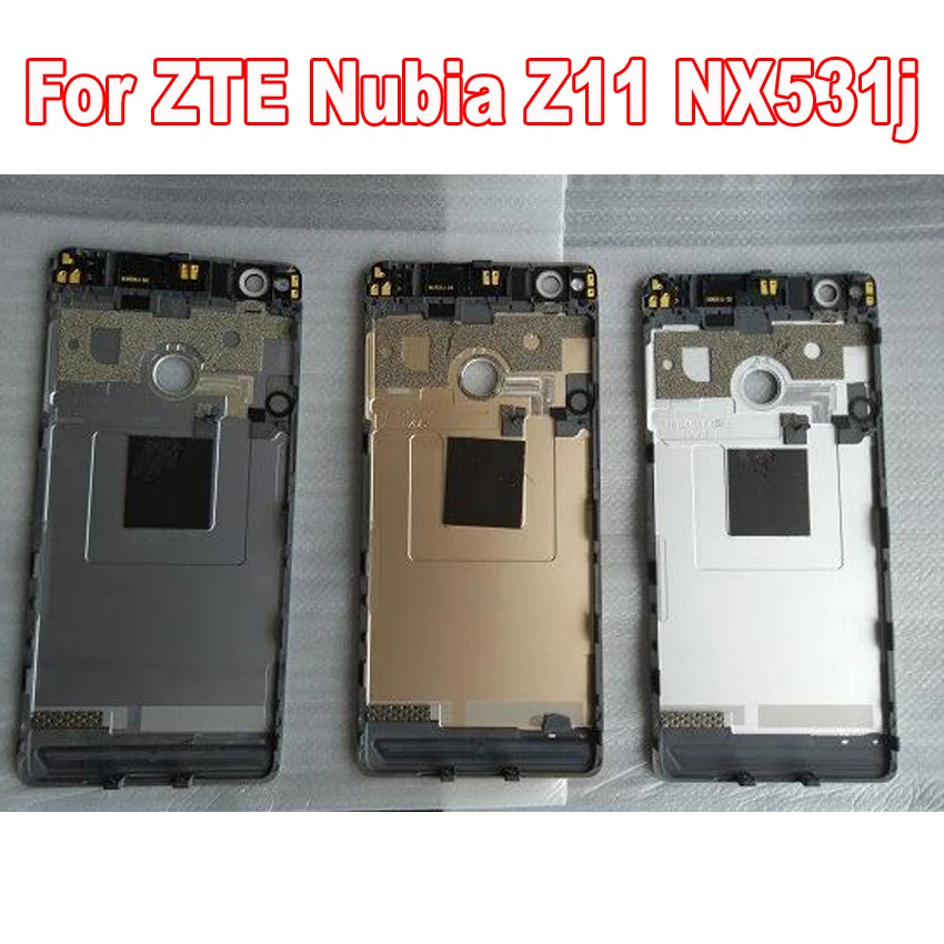 Задняя крышка аккумулятора для ZTE Nubia Z11 NX531j Оригинальный чехол корпус
