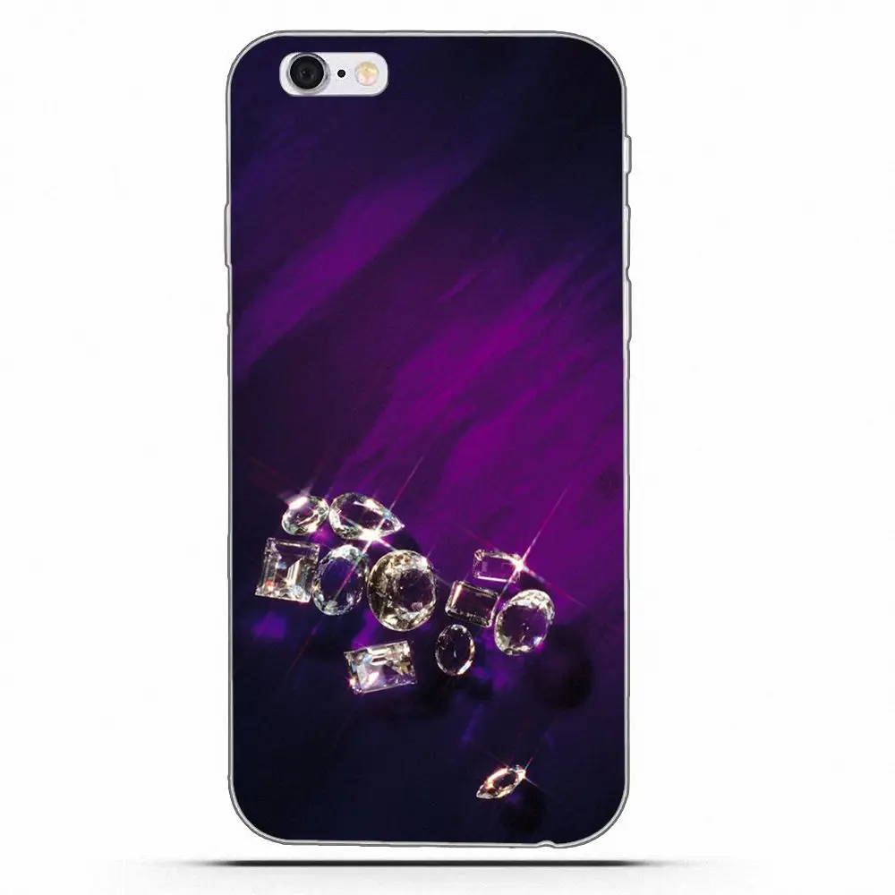 Чехол для Apple iPhone 4 5 5C 6 6S 7 8 Plus X с жемчугом кристаллами и стразами Bluesky|Бамперы| |