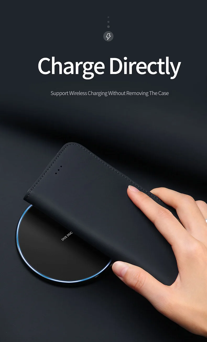 DUX DUCIS чехол из натуральной кожи для huawei P30 чехол P30 pro Магнитный кошелек крышка для huawei P30 Pro P 30 телефонные футляры