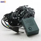 IWHD 10 м гирлянда, светодиодные Рождественские огни, уличные рождественские украшения 220 В, свадебные светодиодные гирлянды, рождественские новогодние лампы