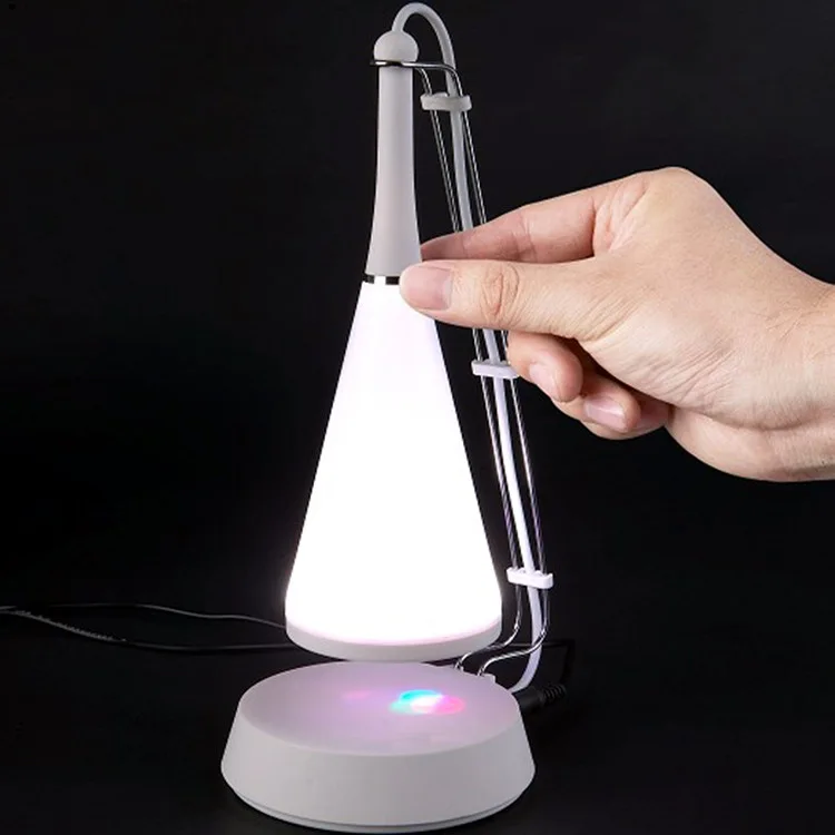 Настраиваемая звуковая Настольная лампа с аудиокабелем USB зарядка ночник