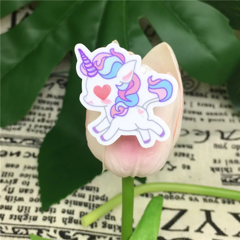 40 шт./кор. Dream Радужная лошадь бумажная герметизирующая наклейка s поделки и