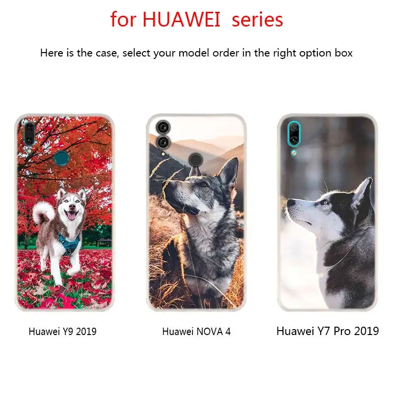 Alaskan Malamute Phone Cases For Huawei Mate 30 20 10 Lite Pro soft Silicone Cover Y9 2019 2018 Nova 5T 5i 4 5 | Мобильные телефоны