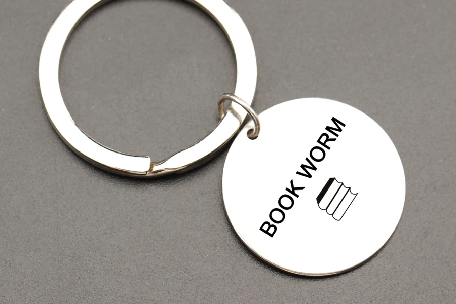 Украшение Брелок книги в вашей раковине брелок на подарок для книжных червей библиотеки брелок круглый Carf брелок