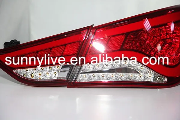 Для HYUNDAI SONATA YF светодиодный задний фонарь 2011 BW V4 Тип